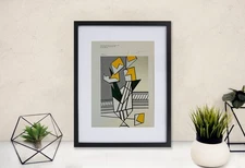 Roy Lichtenstein Hand-Signed Original Print With COA and +$3,500 USD Appraisal