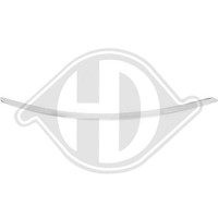 1X Zier /Schutzleiste StoßFäNger Diederichs 1685166 FüR Mercedes Benz Hinten Rec