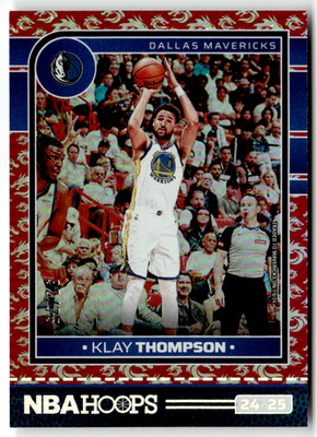 2024-25 Panini Hoops NBA No. 3 Klay Thompson Dragon 32/75