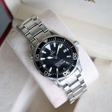 OMEGA Seamaster Professional Peter Blake 300m Pro Mens Black James Bond Watch 