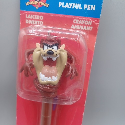 Vintage Tasmanian Devil Playful Pen Looney Tunes 1998 Vintage NOS Rare Necklace - Bild 2 von 7