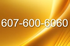 ☎️ 607 New York vanity phone number