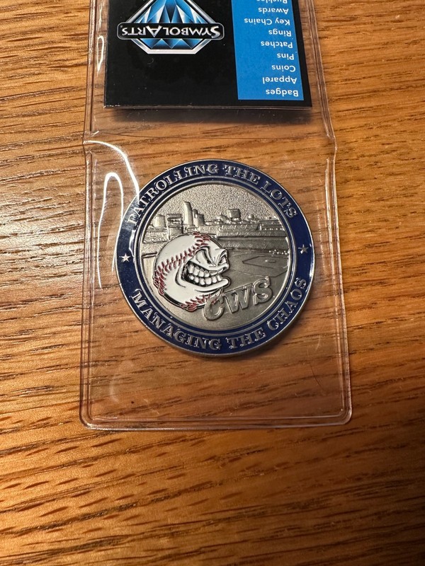 Extremely rare 2026 College World Series Omaha Police Challenge coin 1.75"