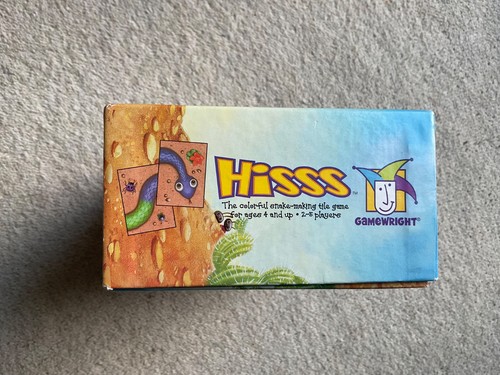 Jeu de société Hisss The Colorful Snake Matching Tile Gamewright Hiss complet - Photo 7/9