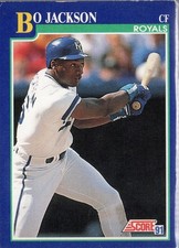 1991 Score - Bo Jackson #5 Kansas City Royals