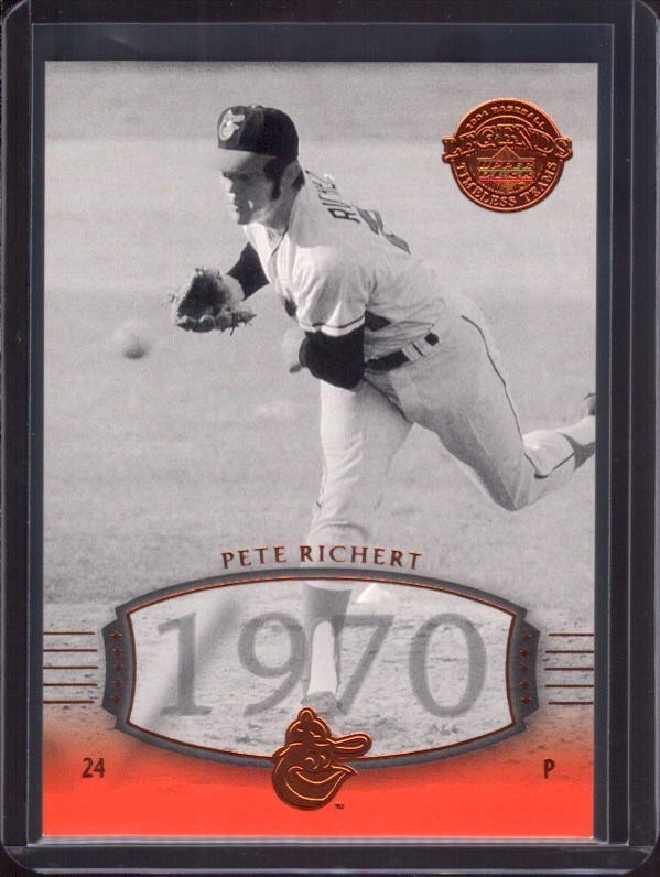PETE RICHERT 2004 Upper Deck Legends Timeless Teams #70 Bronze Parallel #15/50