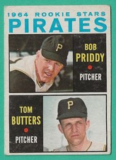 VINTAGE 1964 TOPPS BASEBALL CARD # 74 PIRATES ROOKIE STARS