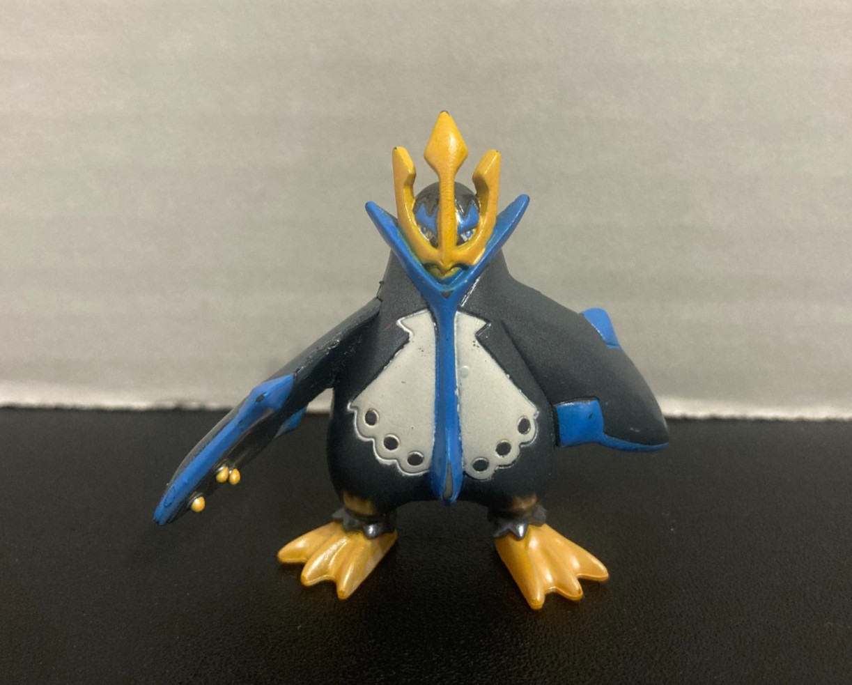 TOMY Nintendo Pokemon Moncolle Figure Toy 2007 Empoleon Pear