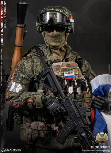 Boxset Figure - DAMTOYS 78105 1/6 Scale Russian Airborne Troops Rifleman - Picture 7 of 24