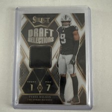 2023 Panini Select - Draft Selections Memorabilia Tyree Wilson Red Prizm /75