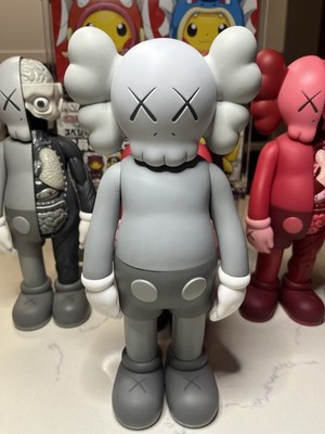Medicom Toy KAWS Companion Vinyl Figure - Grey NO BOX