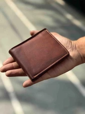 Men’s Genuine Leather Bifold Wallet RFID Blocking | Christmas Gift Sale
