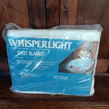 Vintage Northern Chatham Whisperlight Sheet Blanket Queen/King NEW