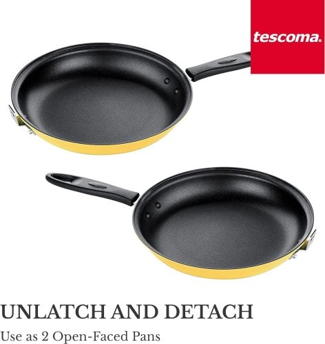 TESCOMA 594346 PADELLA DOPPIA GIRAFRITTATA 26 CM PRESTO - Foto 4 di 8
