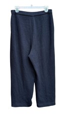 St. John Basics Black Pants Santana Knit Women's size 8 L2