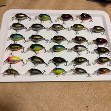 Megabass Griffon Lure Set 4 MRX + 20 SRX Used Fishing Equipment