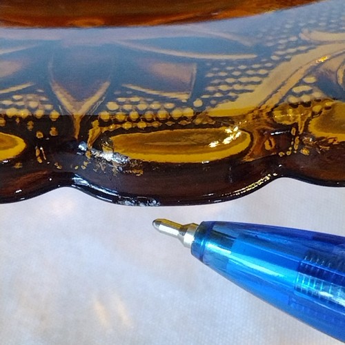 Indiana Glass Amber Round Butter Dish Cheese Domed Lid Tiara Sandwich Pattern - Picture 13 of 21