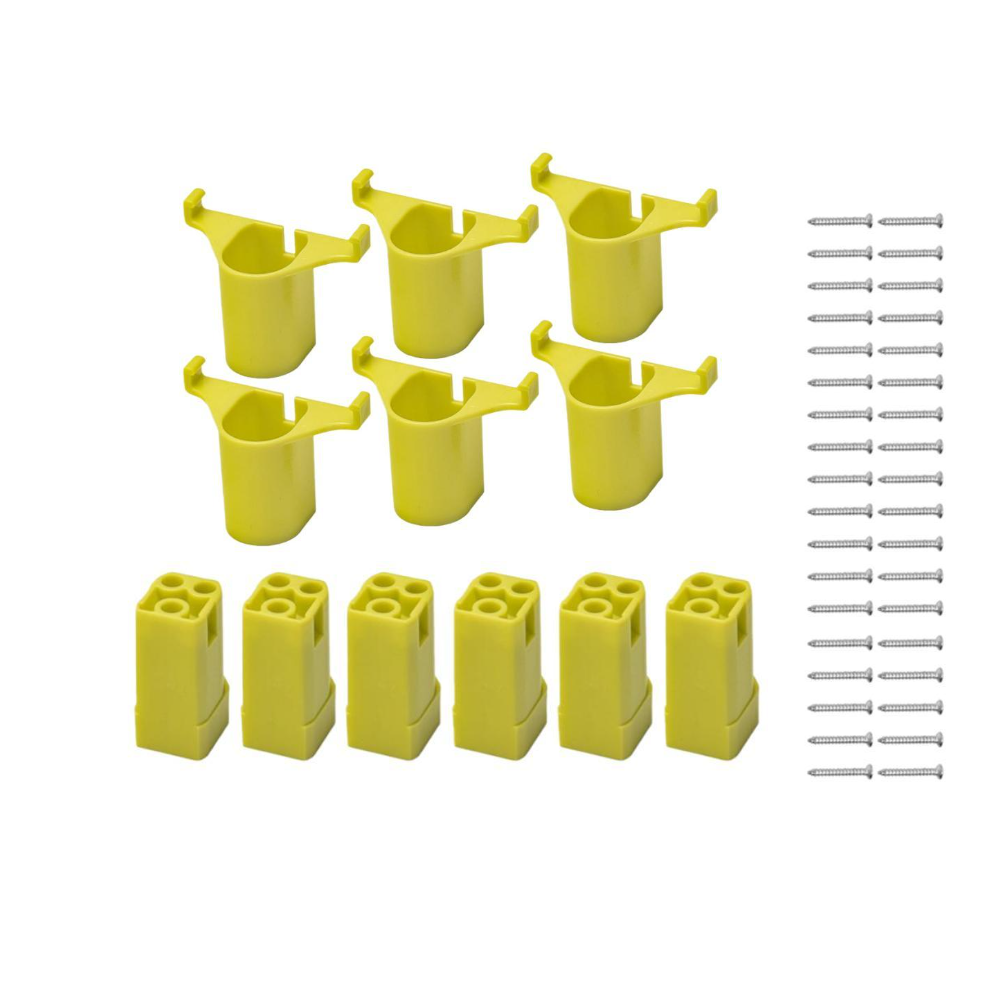 Wall Mount Holder 18V Tool Holder For Garage For Workshop 12-piece Set