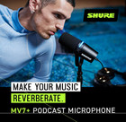 Shure MV7+-K Podcast XLR/USB Microphone Bundle with Desktop Stand (Black) — photo 7