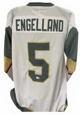 Deryk Engelland Signed Autographed Vegas Knights Jersey Beckett Authenticated