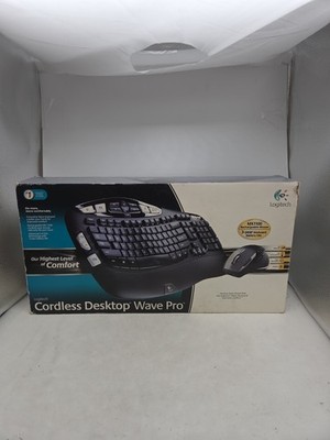 [OPEN BOX] Logitech Cordless Desktop Wave Pro Keyboard and MX1100 Mouse
