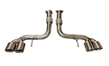 Axle Back Exhaust For Chevrolet Corvette C8 2020 6.2l V8 3 Muffler Pipe Chevy Axle Back Exhaust For Chevrolet Corvette C8 2020 6.2l V8 3 Muffler Pipe Chevy