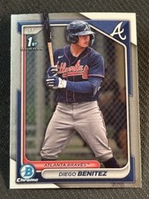 2024 Bowman Chrome 1st PROSPECT ROOKIE Diego Benitez, Item 6