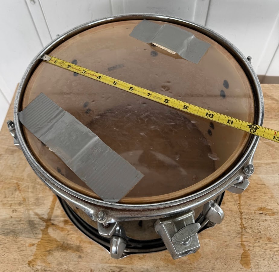Sound Percussion SP Tom Drum 12"x8" Black – Replacement/Practice Tom