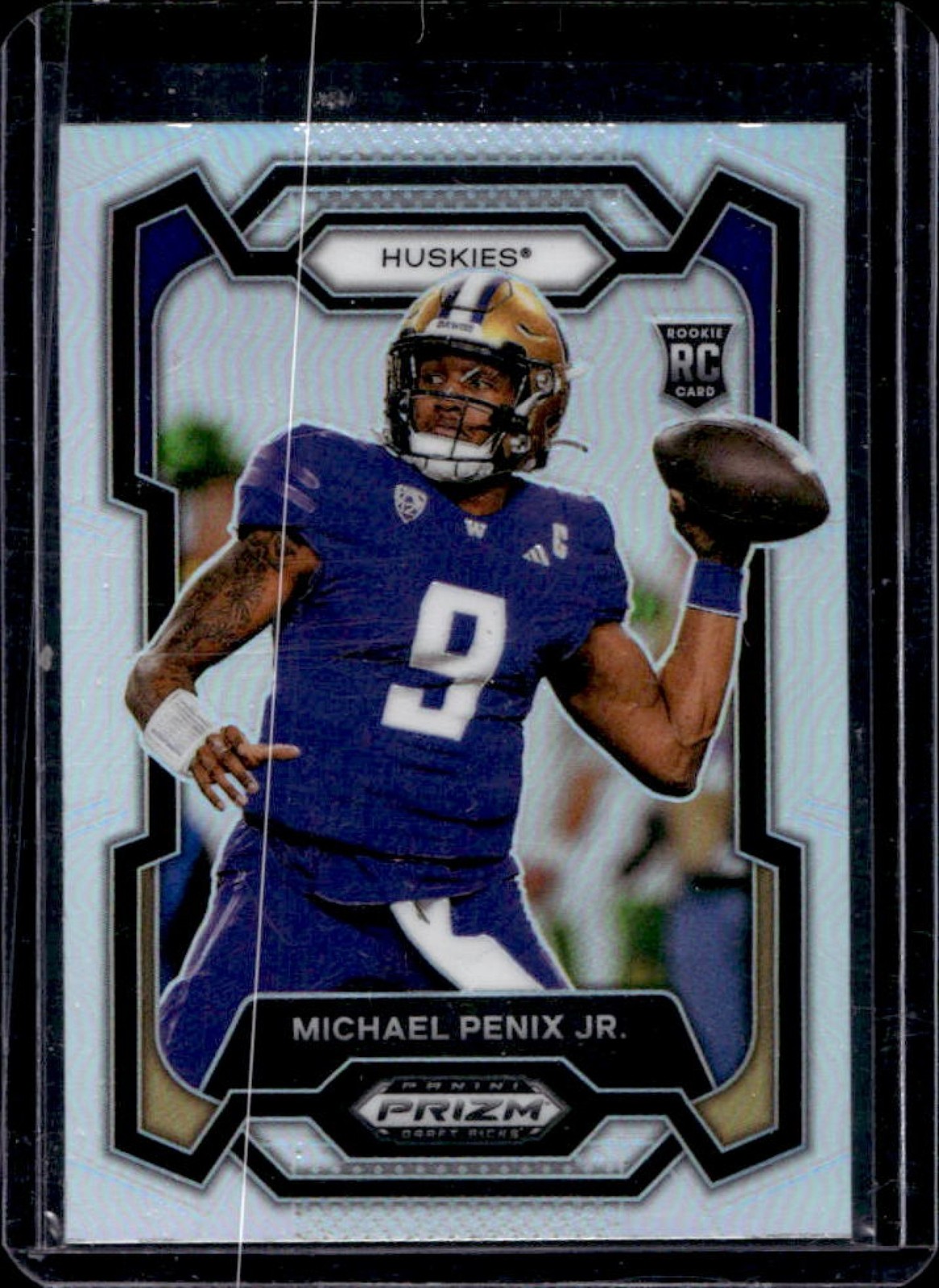 2024 Prizm Draft Picks Michael Penix Jr. RC Silver #101 Huskies
