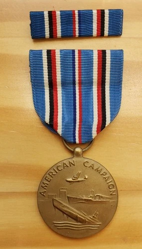 WW2 US Army Military Medal American Campaign Medal award 1941 1945