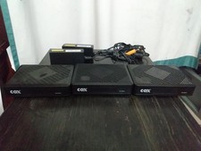 Lot of 3 Cisco DTA250HD Digital Transport Adapters w/ 2 compatible power cords.