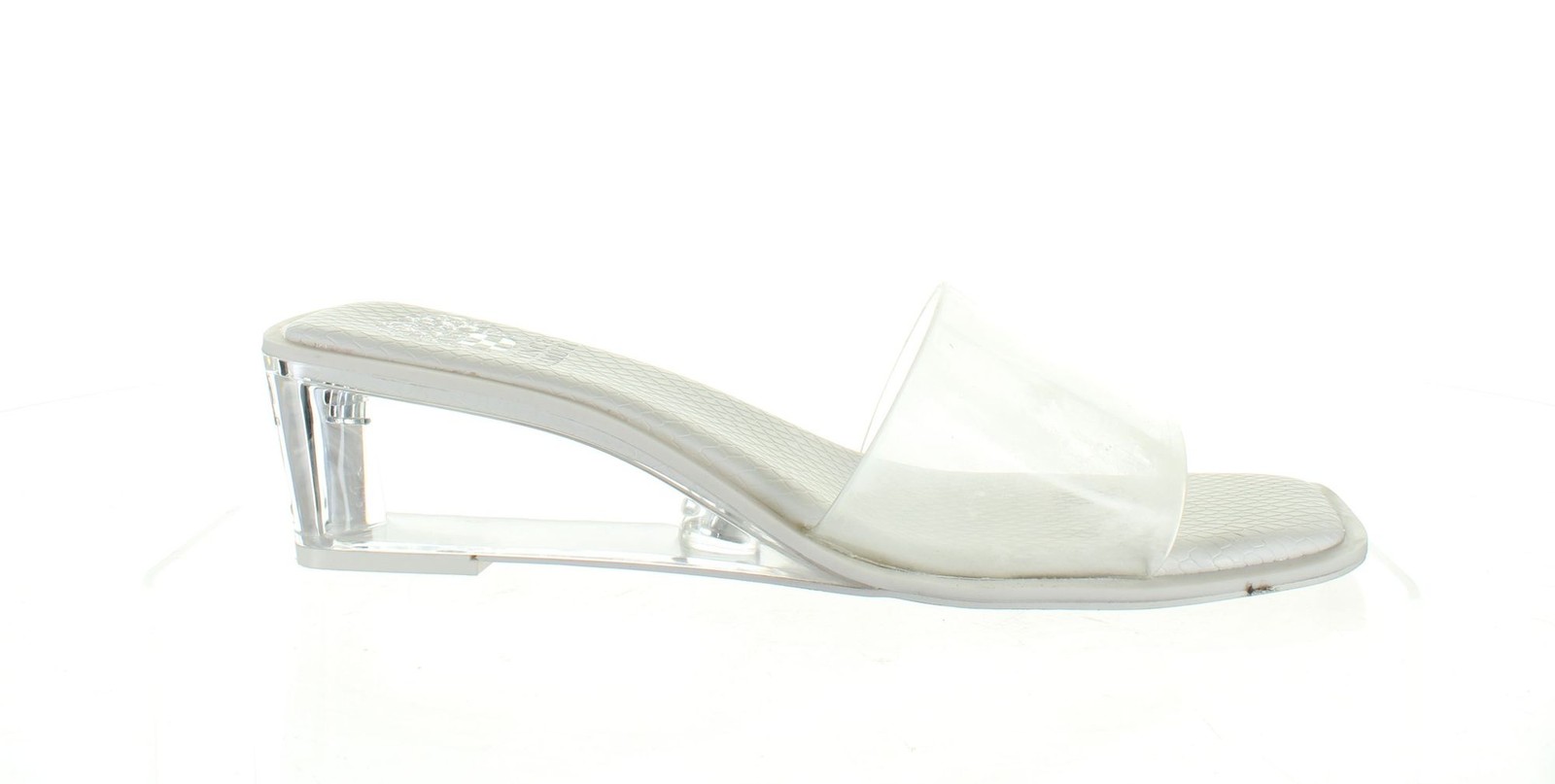 Vince Camuto Womens Beyinds Clear Heel Sandals Size 9 7820713