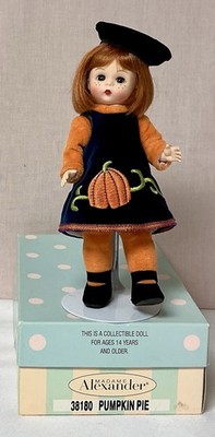 Madame Alexander 8 Inch  Pumpkin Pie  Doll Cute Little Redhead With Freckles