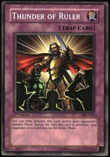 Yu-Gi-Oh! - Magician's Force Thunder of Ruler 2003 MFC-042 1st Edition