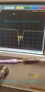 RF Band pass filter 2.65 GHz SMA connectors K&L p/n 6IB40-2654/X500-0/0 TESTED!