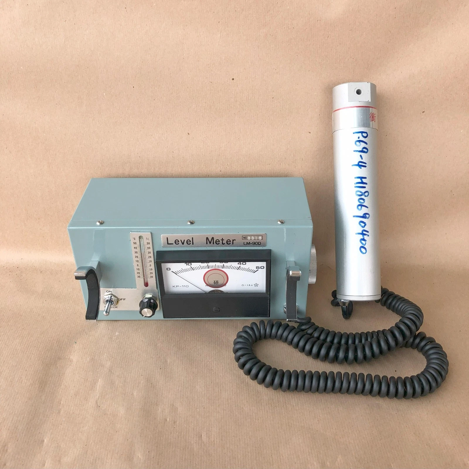 Nippon Kenki LM-90D ポータブル リクフィード ガス レベル メーター 検出器 - 画像2/13