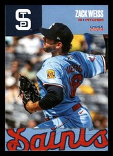 Zack Weiss Minnesota Twins 2024 St. Paul Saints Choice