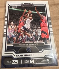 2023-24 Panini Contenders - Game Night Ticket Anthony Edwards #7