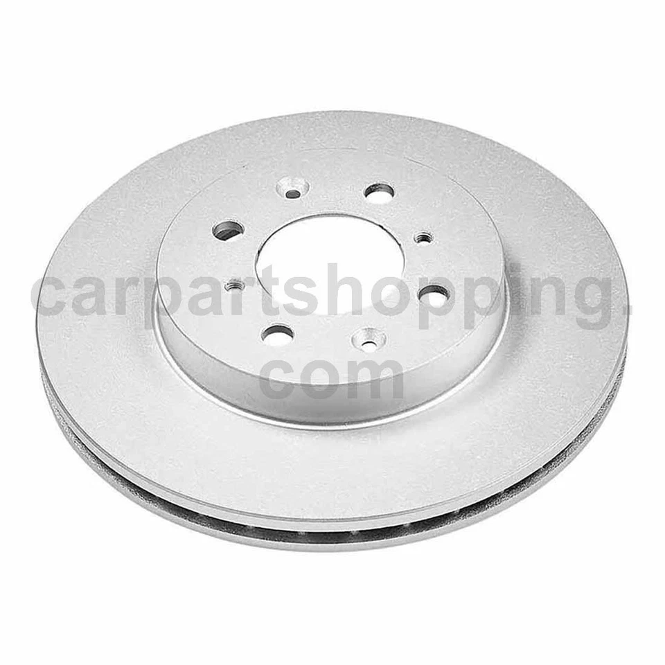 2 Front Brake Rotors Fits 2000 2001 2002 2003 2004 2005 1993 1994 Honda Civic - Image 2 of 2