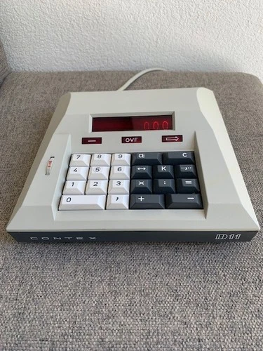 Ultra rare Contex D11 Rechner Calculator Pandicon Nixie Tube TOP 