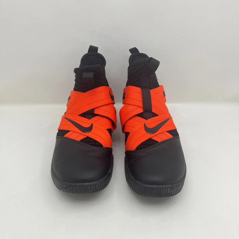 Nike LeBron Soldier 12 XII Bred Black Red Basketball AR6333-991 Men's Size 7.5 - Image 3 of 4