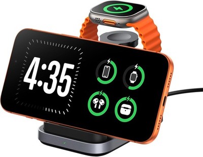 3in1 Ladestation für iPhone, Apple Watch, Airpods Pro