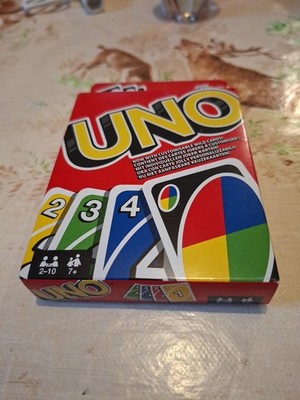 UNO Kartenspiell von MATTEL unbenutzt  aber Geöffnet SPIEL Karten