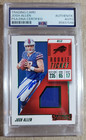 Josh Allen Signed 2018 Panini Contenders PSA/DNA Certified Auto Jersey RC Bills
