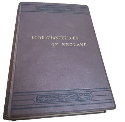 #ad John CAMPBELL Lives of The Lord Chancellors and Keepers of the Great Seal Vol7 $22.75