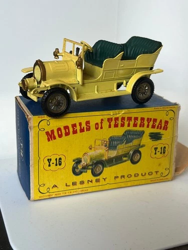 Vintage Matchbox Models of Yesteryear Diecast Cars Vehicles Y-16 1904 Spyker