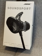 Bose SoundSport Wireless Bluetooth In-Ear Earbuds w/ Mic Black 761529-0010