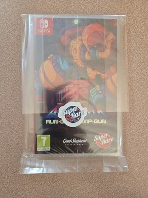 Atomik Run Gun Jump Gun Super Rare Games Brand New Sealed Nintendo Switch