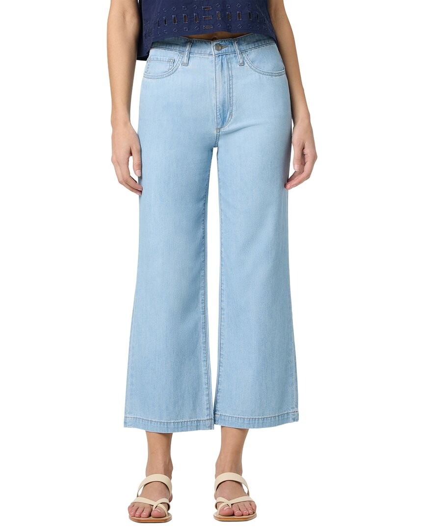 Joe's Jeans Faithe Chambray High Rise Wide Leg Crop Jean Women's  23