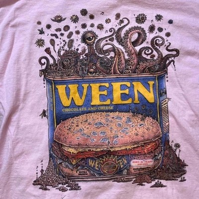 Remake Ween band 90s Light Pink Retro T shirt Unisex tee Classic style S-5XL